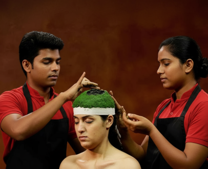 head mehandi