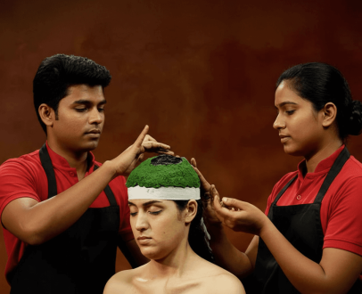 head mehandi